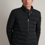 Unisex Καπιτονέ Τζάκετ με Αποσπώμενη Κουκούλα NAVY & GREEN