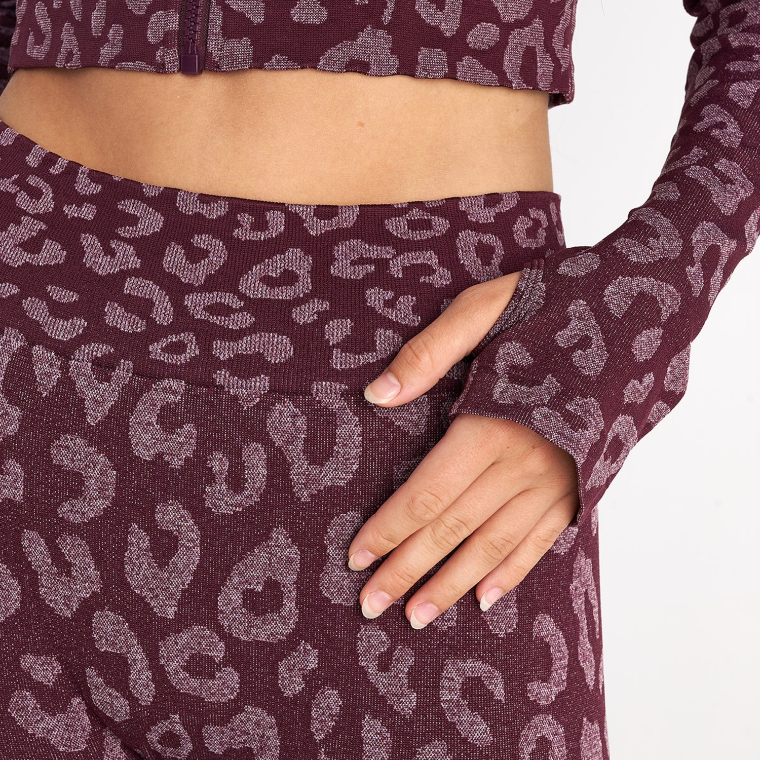 Γυναικεία Ζακέτα με Φερμουάρ και Animal Print SUGARFREE