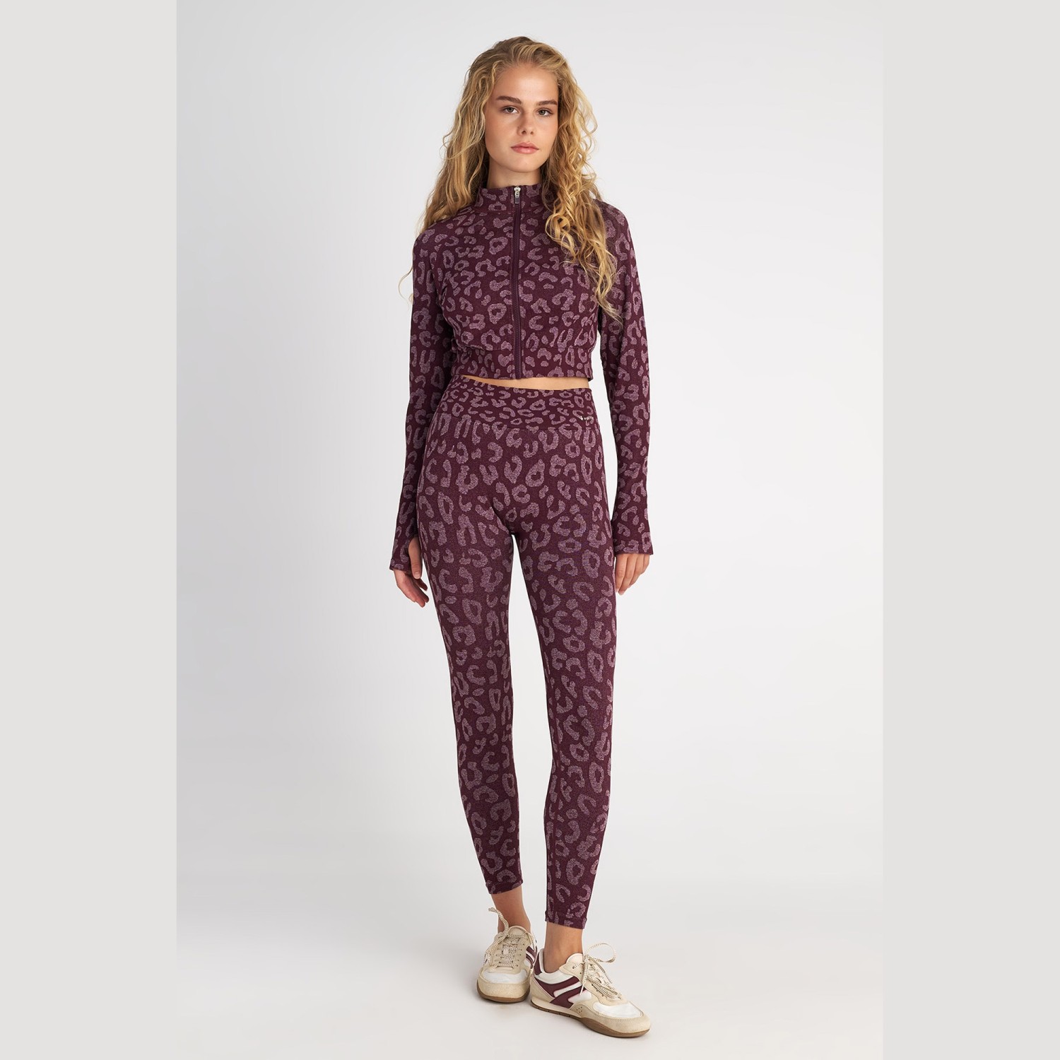 Γυναικεία Ζακέτα με Φερμουάρ και Animal Print SUGARFREE