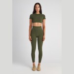 Γυναικεία Crop Μπλούζα με Animal Print SUGARFREE