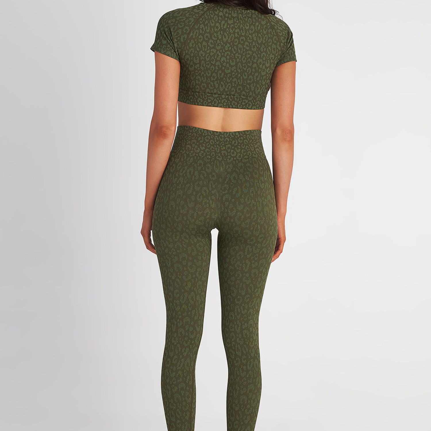 Γυναικεία Crop Μπλούζα με Animal Print SUGARFREE