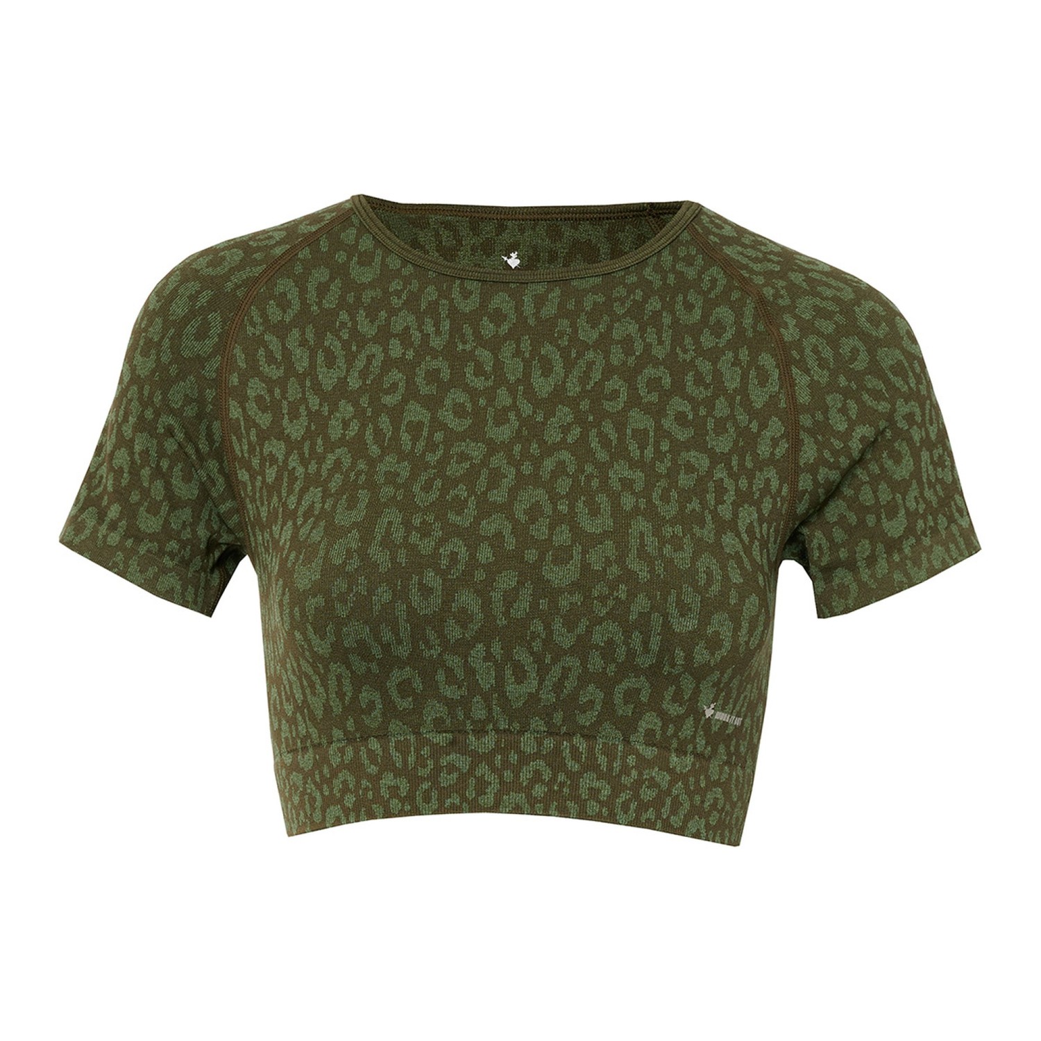 Γυναικεία Crop Μπλούζα με Animal Print SUGARFREE
