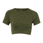 Γυναικεία Crop Μπλούζα με Animal Print SUGARFREE