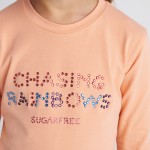 Παιδική Μακρυμάνικη Μπλούζα με Στρας SUGARFREE Παιδική Μακρυμάνικη Μπλούζα με Στρας SUGARFREE