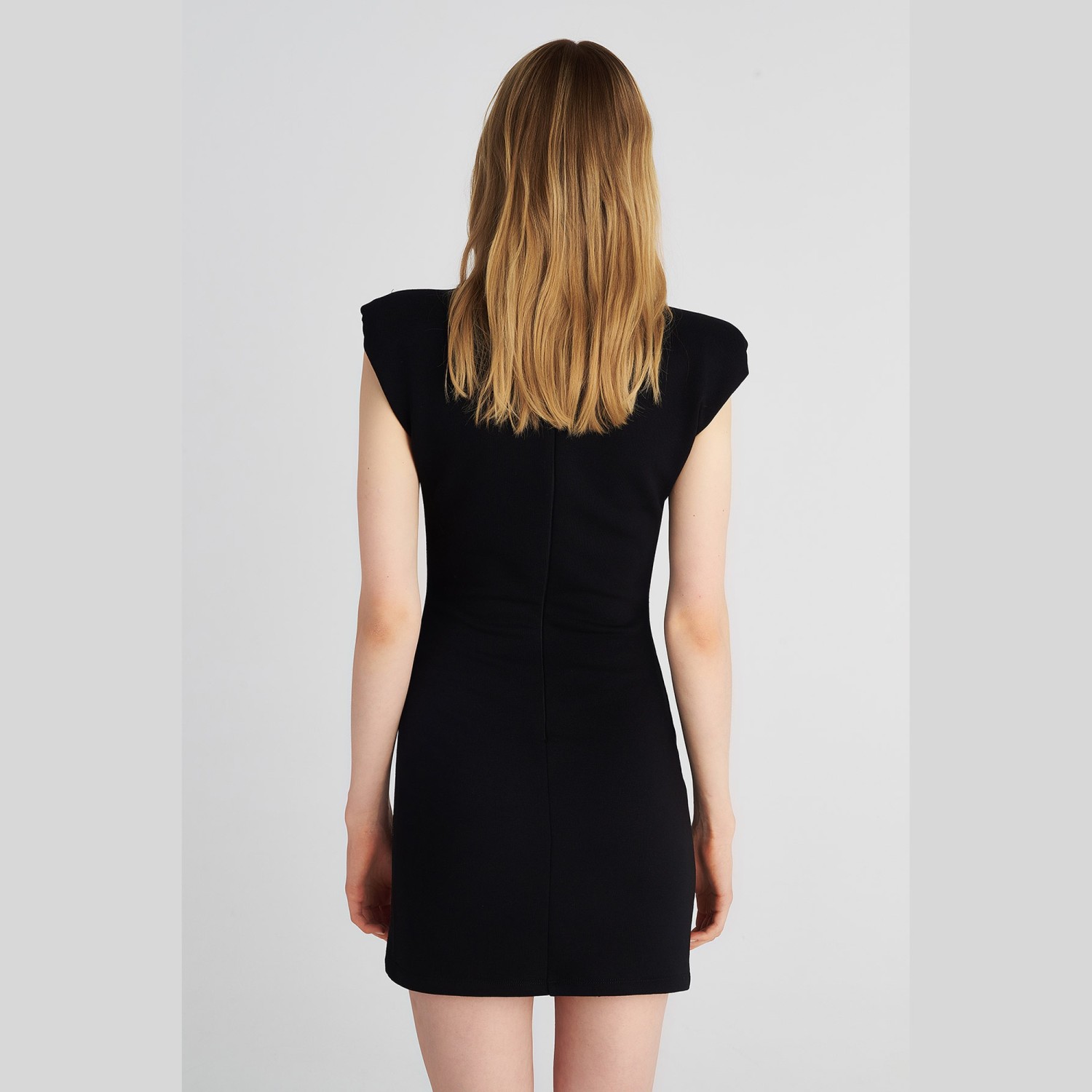 Γυναικείο Mini Φόρεμα με Ανάγλυφους Ώμους SUGARFREE