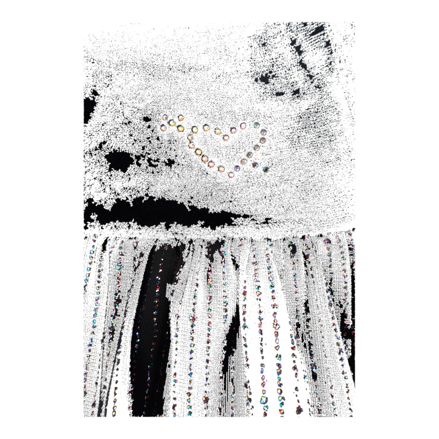 Παιδική Φούστα από Τούλι με Glitter SUGARFREE