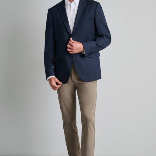 Unisex Σακάκι με Ανάγλυφη Υφή NAVY & GREEN