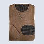 ΠΛΕΚΤΟ WOOL V NECK ΜΟΝΟΧΡΩΜΟ