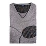 ΠΛΕΚΤΟ WOOL V NECK ΜΟΝΟΧΡΩΜΟ