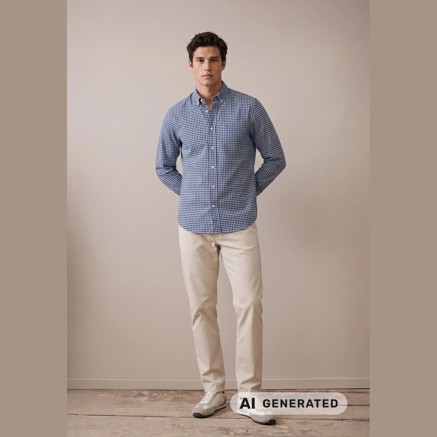Ανδρικό Καρό Πουκάμισο Supersoft Cotton FYNCH-HATTON