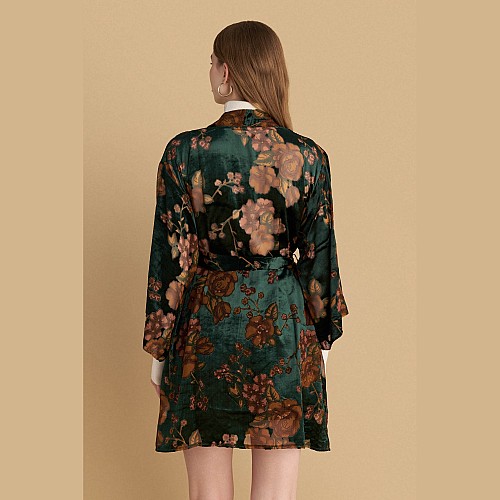 Γυναικείο Κιμονό με Floral Print ATTRATTIVO
