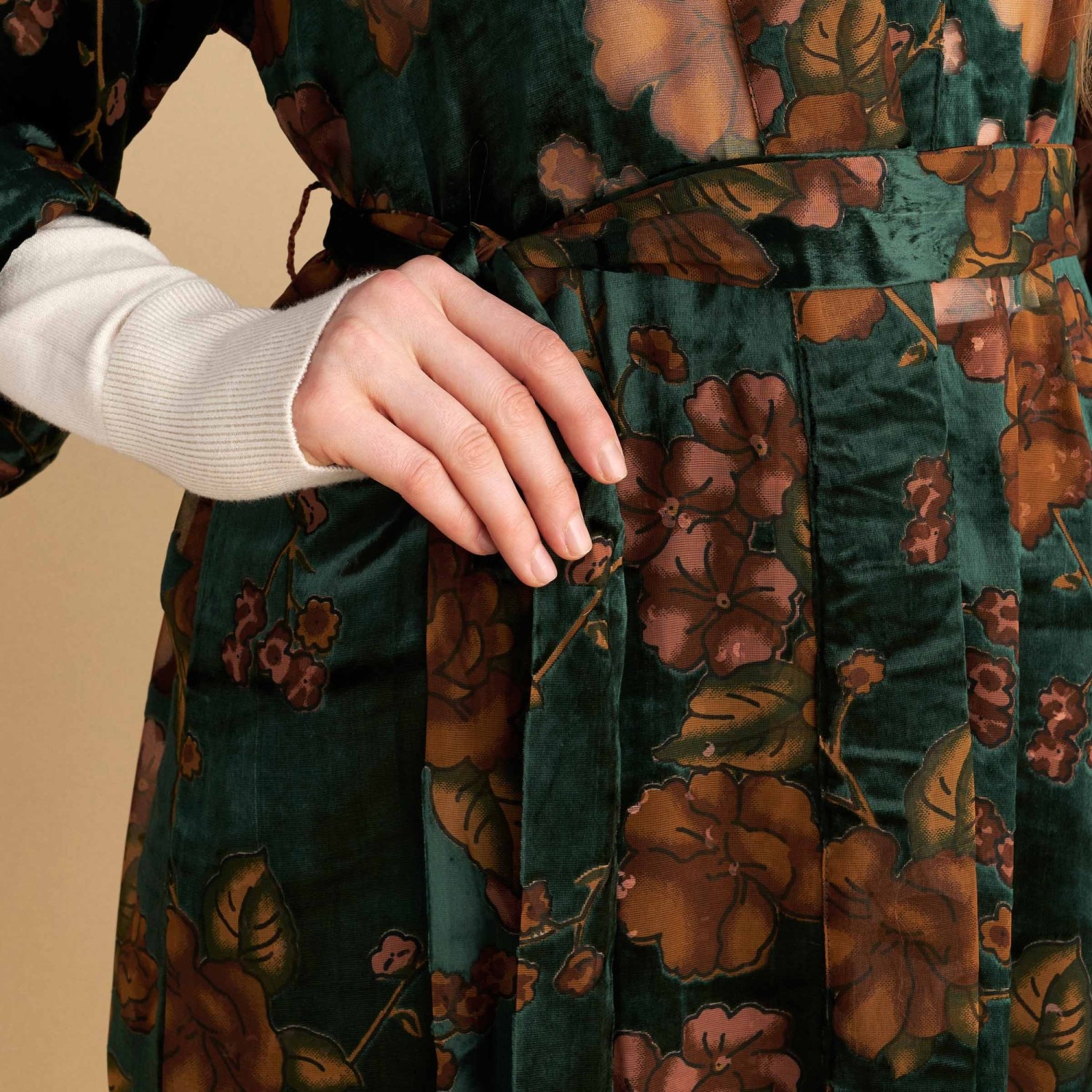 Γυναικείο Κιμονό με Floral Print ATTRATTIVO