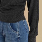 Γυναικεία Μπλούζα Μακρυμάνικη με Ζιβάγκο Λαιμό ATTRATTIVO