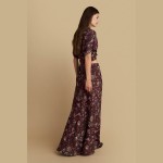 Γυναικεία Μακριά Φούστα με Floral Print ATTRATTIVO Γυναικεία Μακριά Φούστα με Floral Print ATTRATTIVO