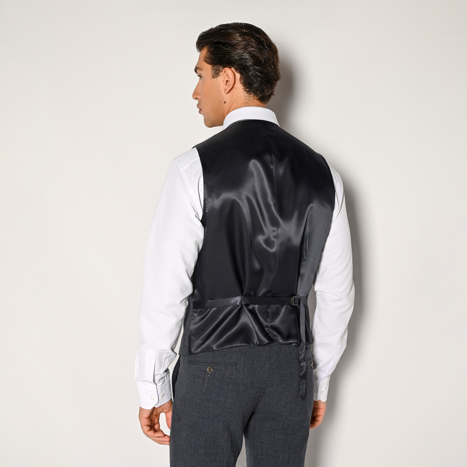 Unisex Κοστούμι Τριπλό σε Στενή Γραμμή SOGO Unisex Κοστούμι Τριπλό σε Στενή Γραμμή SOGO