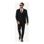 Unisex Κοστούμι Τριών Τεμαχίων σε Slim Γραμμή SOGO