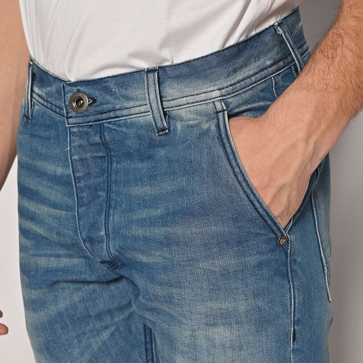 Unisex Τζιν Παντελόνι Βαμβακερό BROKERS