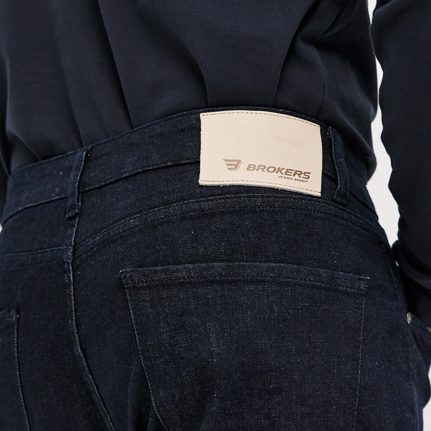 Unisex Παντελόνι Τζιν Slim Εφαρμογής BROKERS
