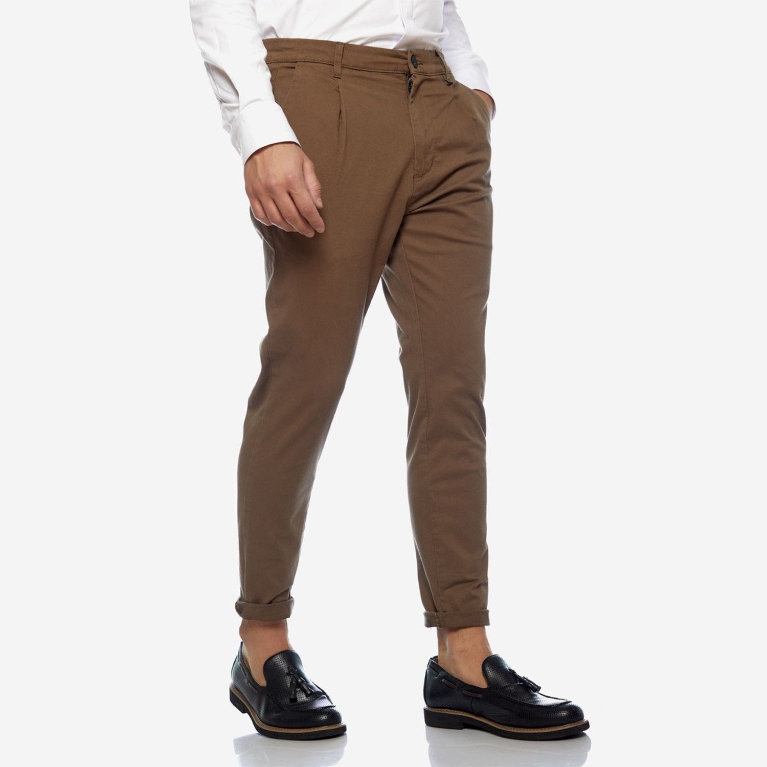 Unisex Βαμβακερό Παντελόνι Chino BROKERS Unisex Βαμβακερό Παντελόνι Chino BROKERS