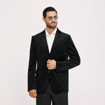 Unisex Σακάκι Εφαρμοστής Γραμμής με Πέτο Γιακά SOGO Unisex Σακάκι Εφαρμοστής Γραμμής με Πέτο Γιακά SOGO