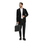 Unisex Σακάκι Εφαρμοστής Γραμμής με Πέτο Γιακά SOGO Unisex Σακάκι Εφαρμοστής Γραμμής με Πέτο Γιακά SOGO