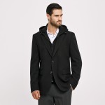 Unisex Σακάκι Slim Γραμμής με Κουκούλα SOGO Unisex Σακάκι Slim Γραμμής με Κουκούλα SOGO