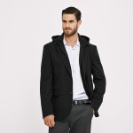 Unisex Σακάκι Slim Γραμμής με Κουκούλα SOGO Unisex Σακάκι Slim Γραμμής με Κουκούλα SOGO