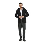 Unisex Σακάκι Slim Γραμμής με Κουκούλα SOGO Unisex Σακάκι Slim Γραμμής με Κουκούλα SOGO