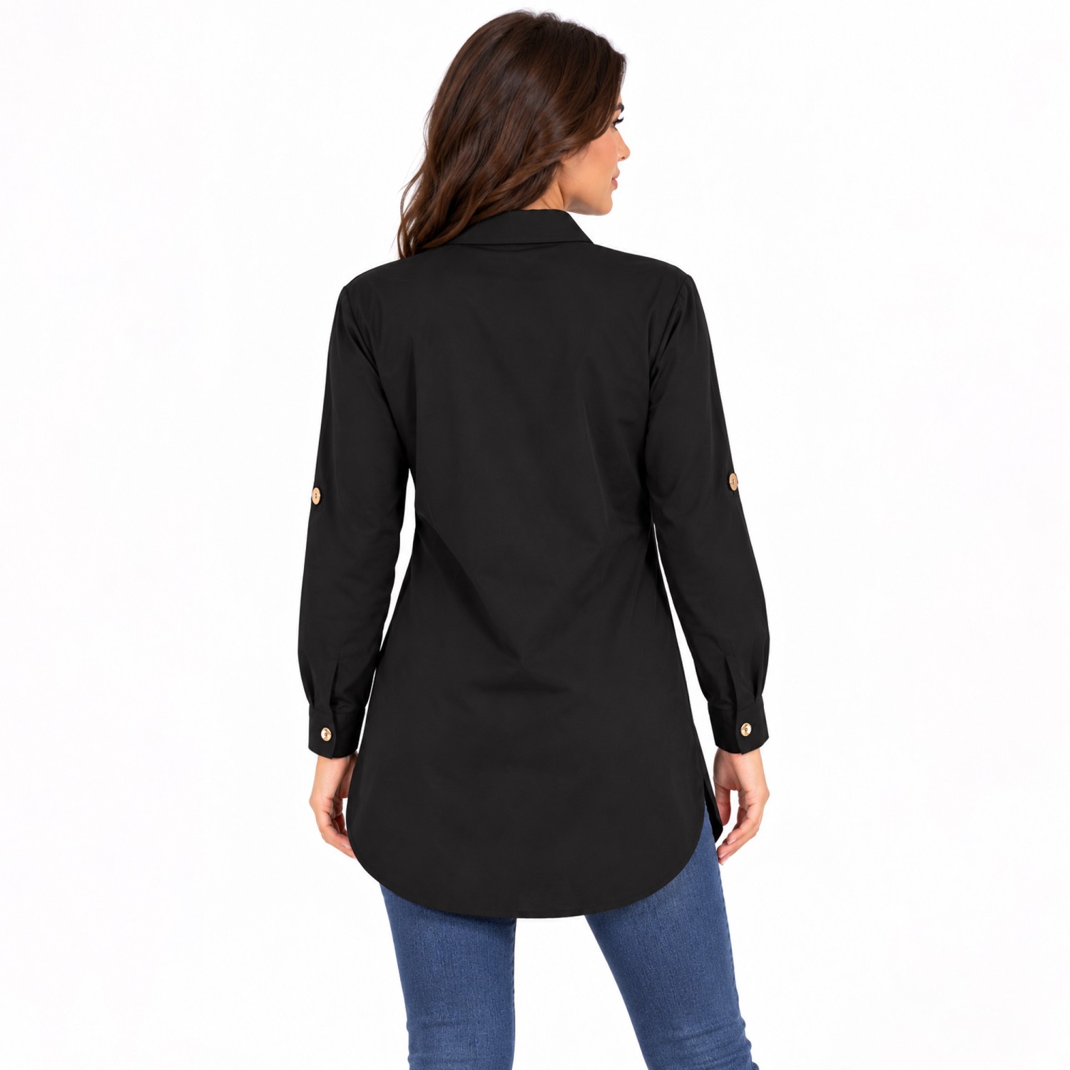 Γυναικείο Σατέν Πουκάμισο Oversized CAVALIERI