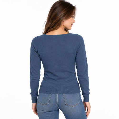 Γυναικεία Πλεκτή Μπλούζα με Μακριά Μανίκια CAVALIERI