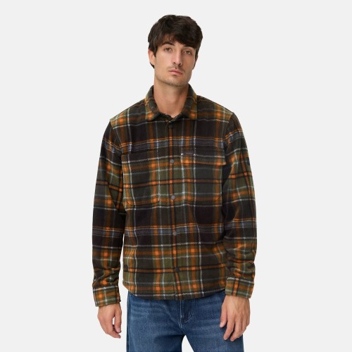 Ανδρικό Πουκάμισο Overshirt Καρό CAMEL ACTIVE