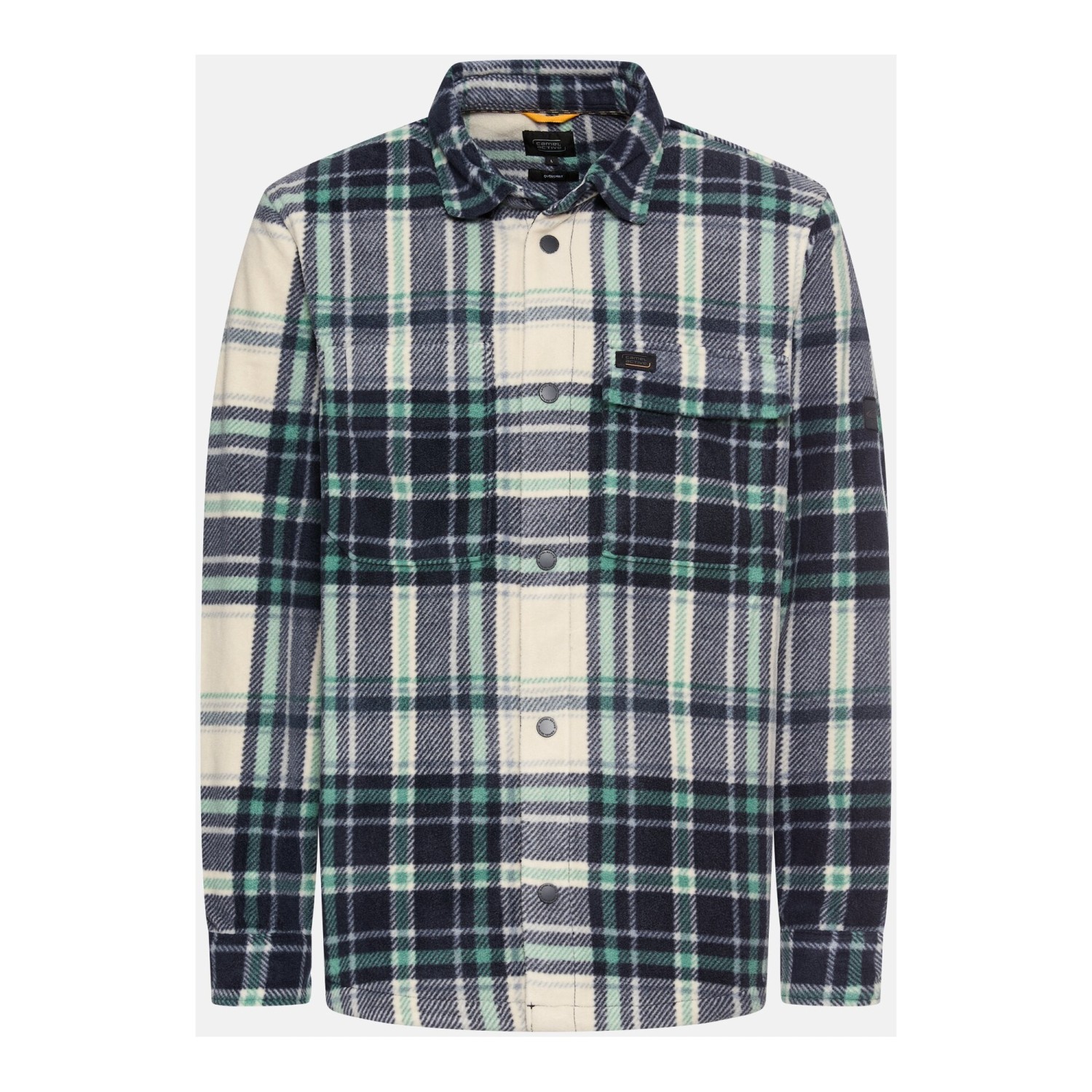 Ανδρικό Πουκάμισο Overshirt Καρό CAMEL ACTIVE