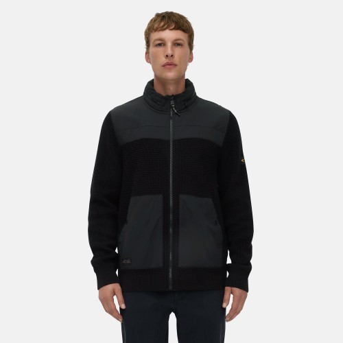 Ανδρική Πλεκτή Ζακέτα Full Zip με Τσέπες CAMEL ACTIVE