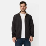 Ανδρική Πλεκτή Ζακέτα Fleece με Φερμουάρ CAMEL ACTIVE