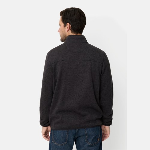 Ανδρική Πλεκτή Ζακέτα Fleece με Φερμουάρ CAMEL ACTIVE