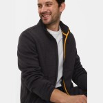 Ανδρική Πλεκτή Ζακέτα Fleece με Φερμουάρ CAMEL ACTIVE
