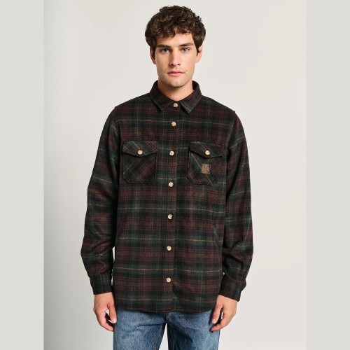Ανδρικό Πουκάμισο Overshirt Καρό Σχέδιο Alan STAFF