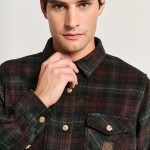 Ανδρικό Πουκάμισο Overshirt Καρό Σχέδιο Alan STAFF