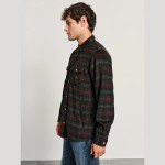 Ανδρικό Πουκάμισο Overshirt Καρό Σχέδιο Alan STAFF