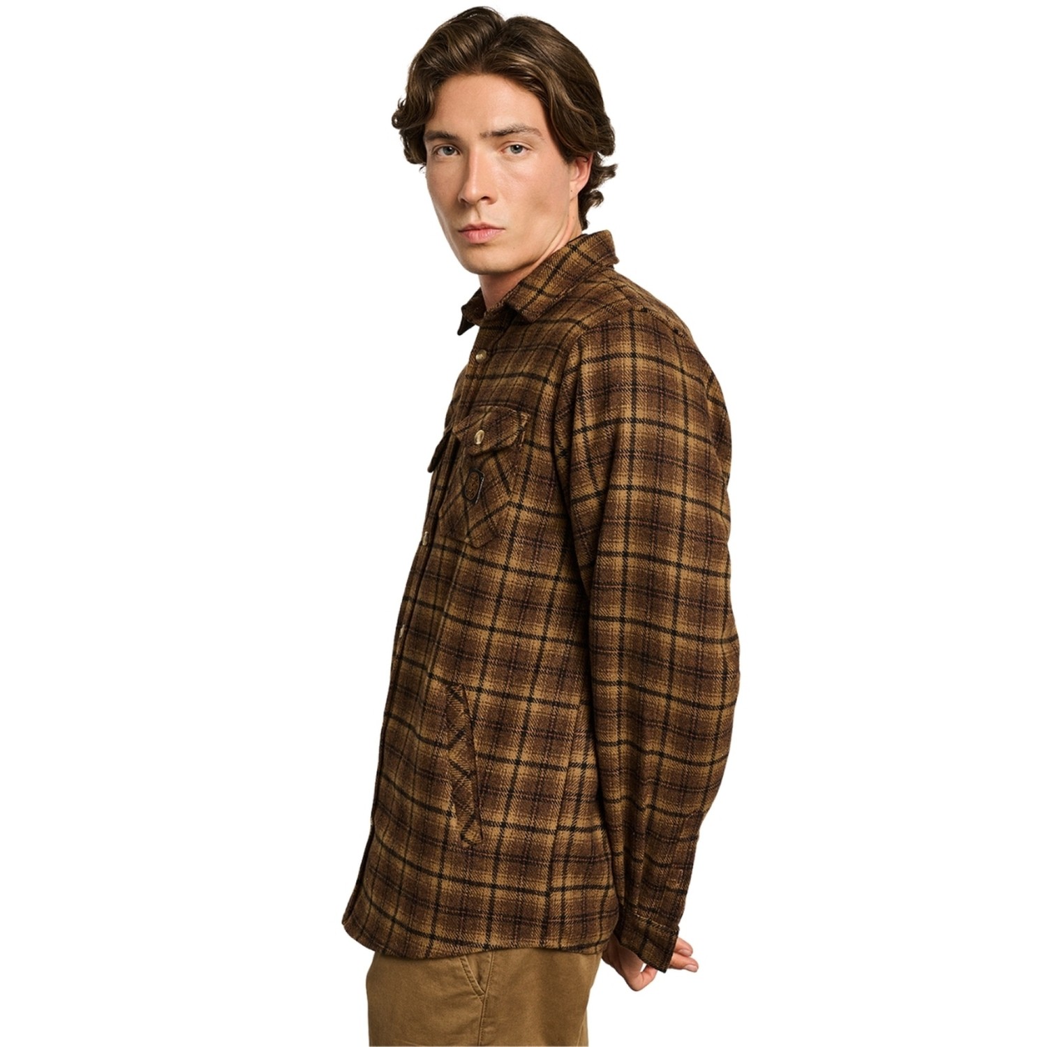Ανδρικό Πουκάμισο Overshirt Καρό ARI STAFF