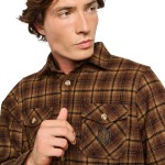 Ανδρικό Πουκάμισο Overshirt Καρό ARI STAFF
