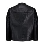 Ανδρικό Δερμάτινο Μπουφάν Biker Στυλ JACK & JONES