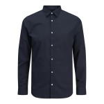 Ανδρικό Πουκάμισο Μακρυμάνικο Μονόχρωμο JACK & JONES