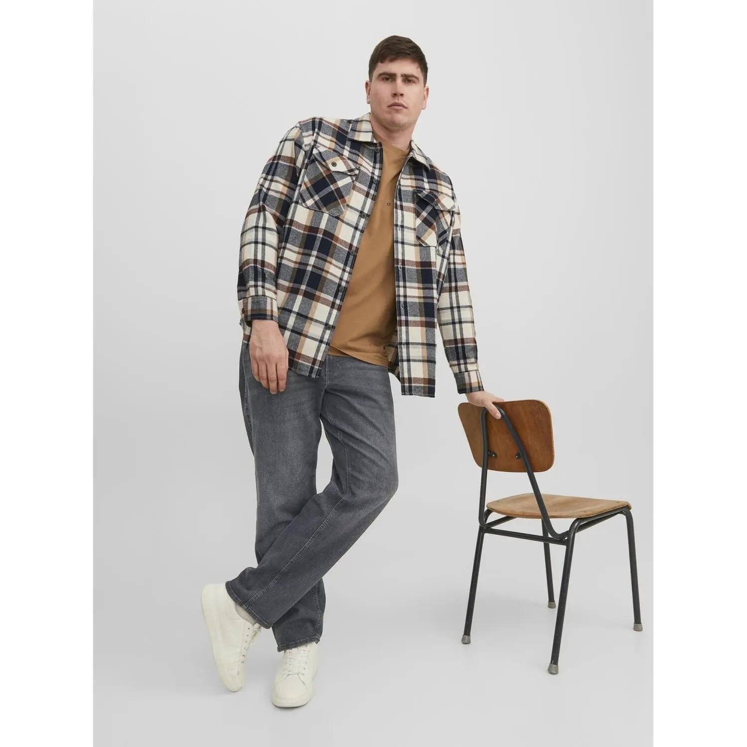 Ανδρικό Τζιν Παντελόνι Slim Fit JJIMIKE JACK & JONES