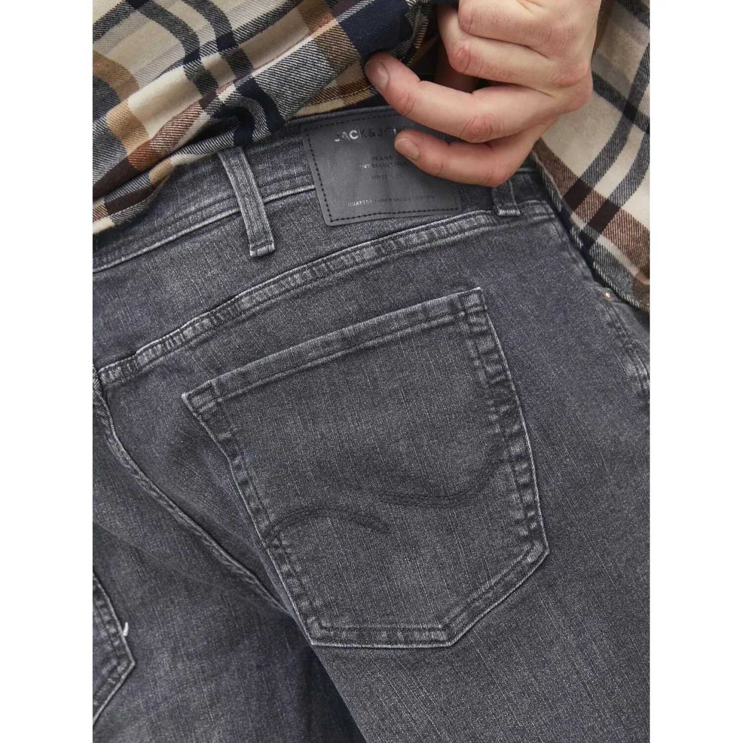 Ανδρικό Τζιν Παντελόνι Slim Fit JJIMIKE JACK & JONES