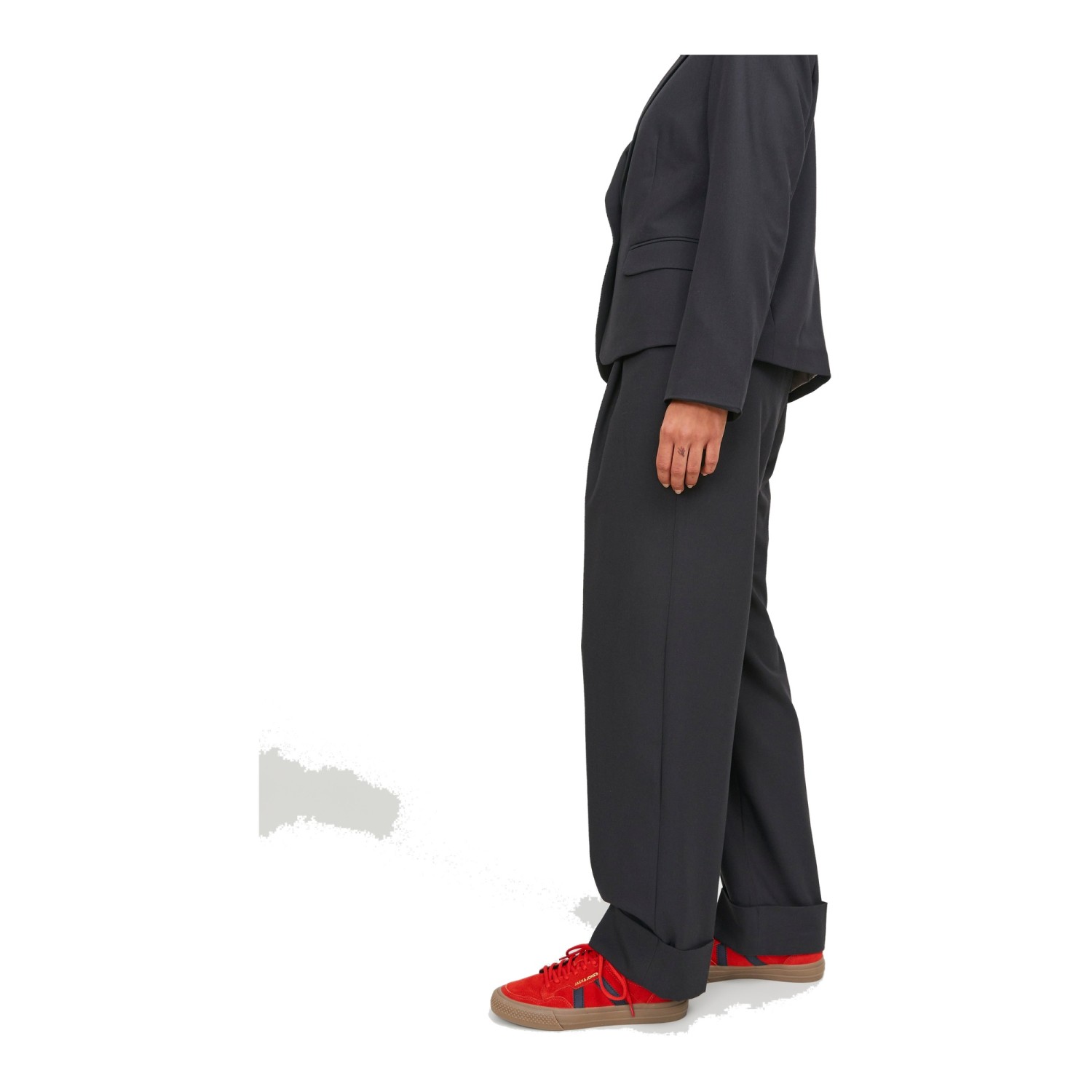 Γυναικείο Παντελόνι Loose Fit με Πιέτες JJ REBEL