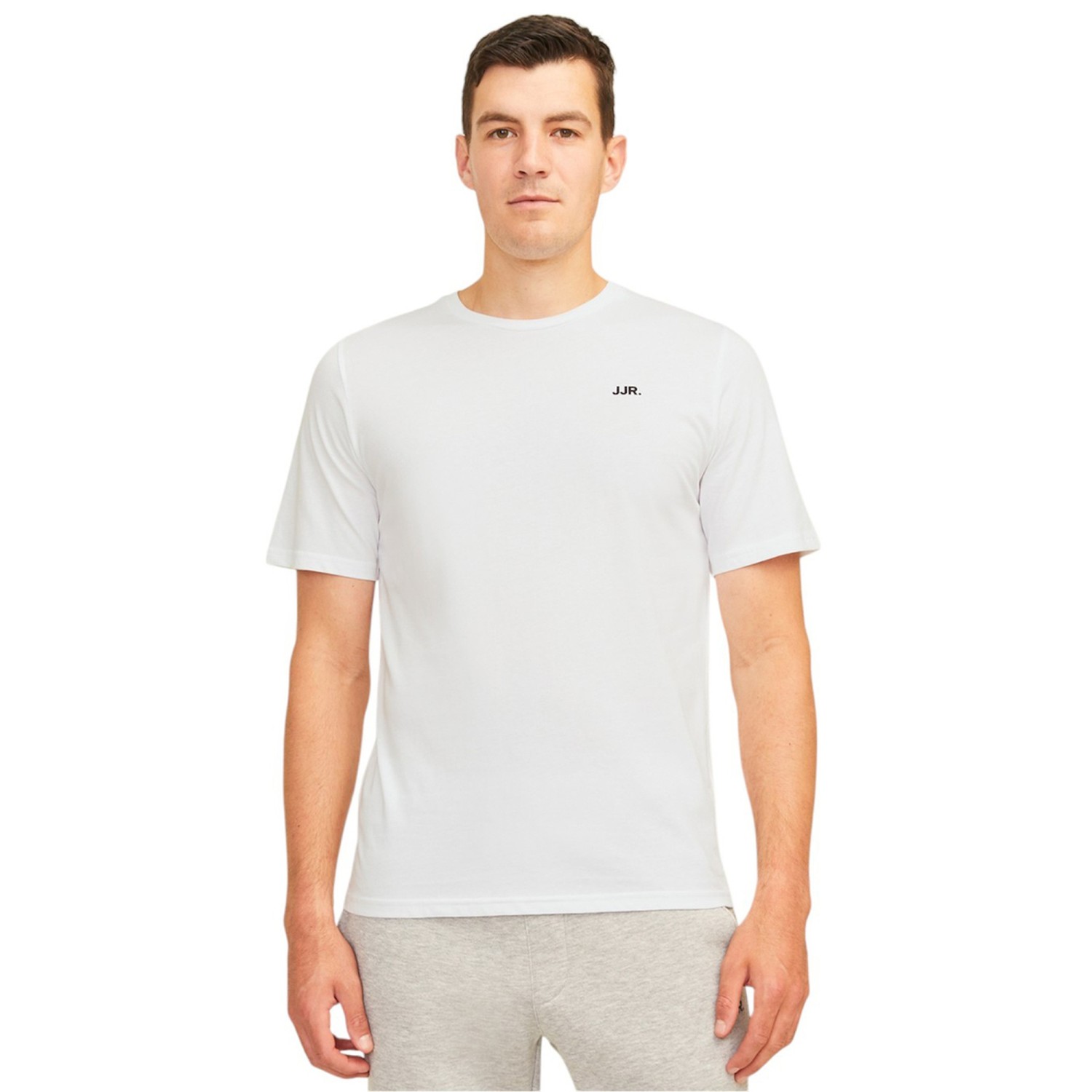 Ανδρικό Κοντομάνικο T-Shirt με Λογότυπο JJ REBEL