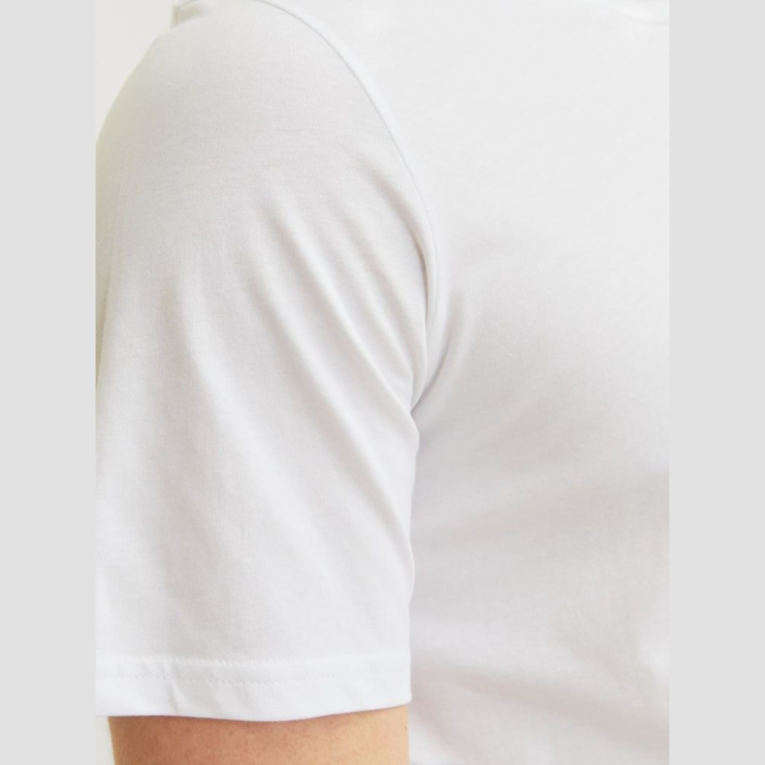 Ανδρικό Κοντομάνικο T-Shirt με Λογότυπο JJ REBEL
