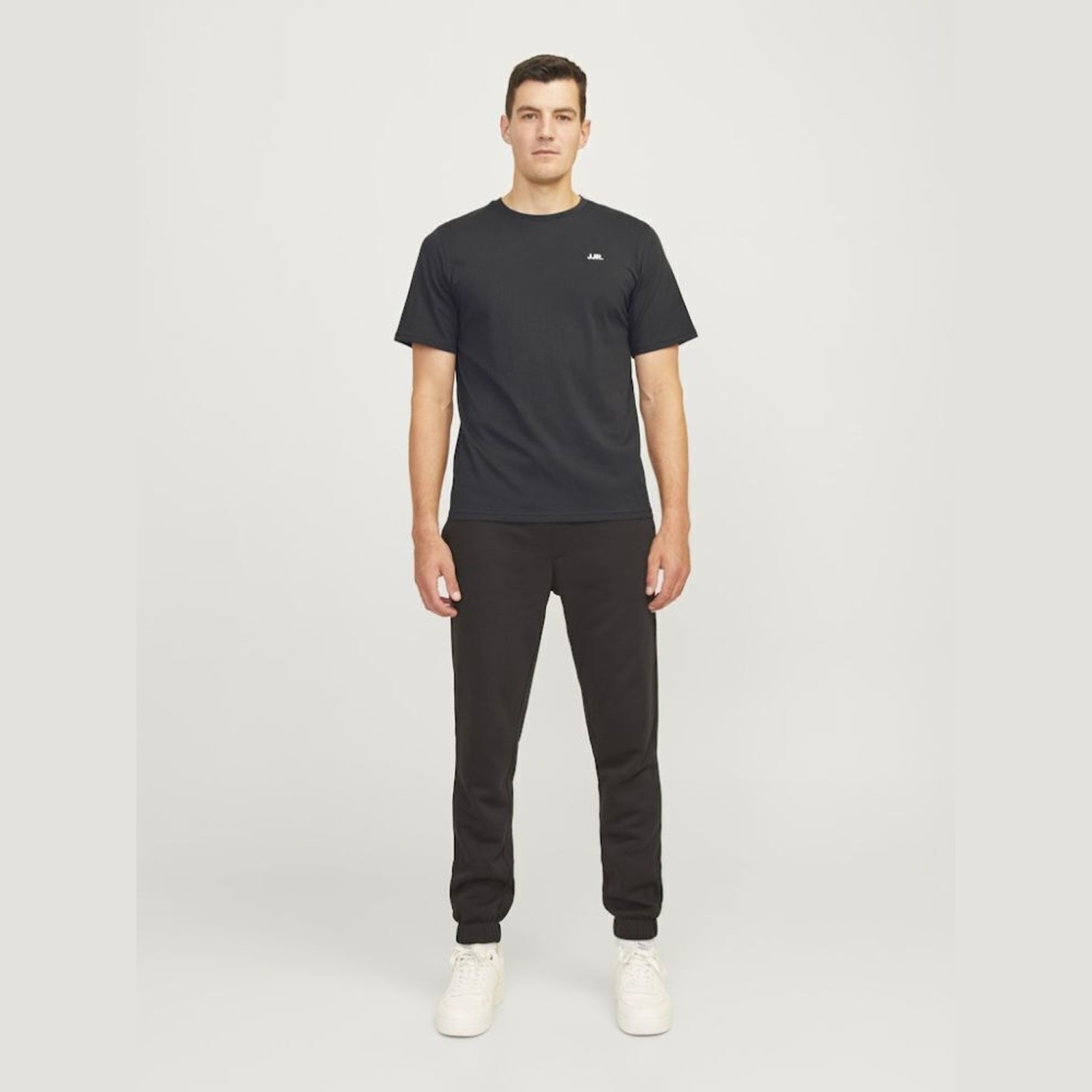 Ανδρικό Κοντομάνικο T-Shirt με Λογότυπο JJ REBEL