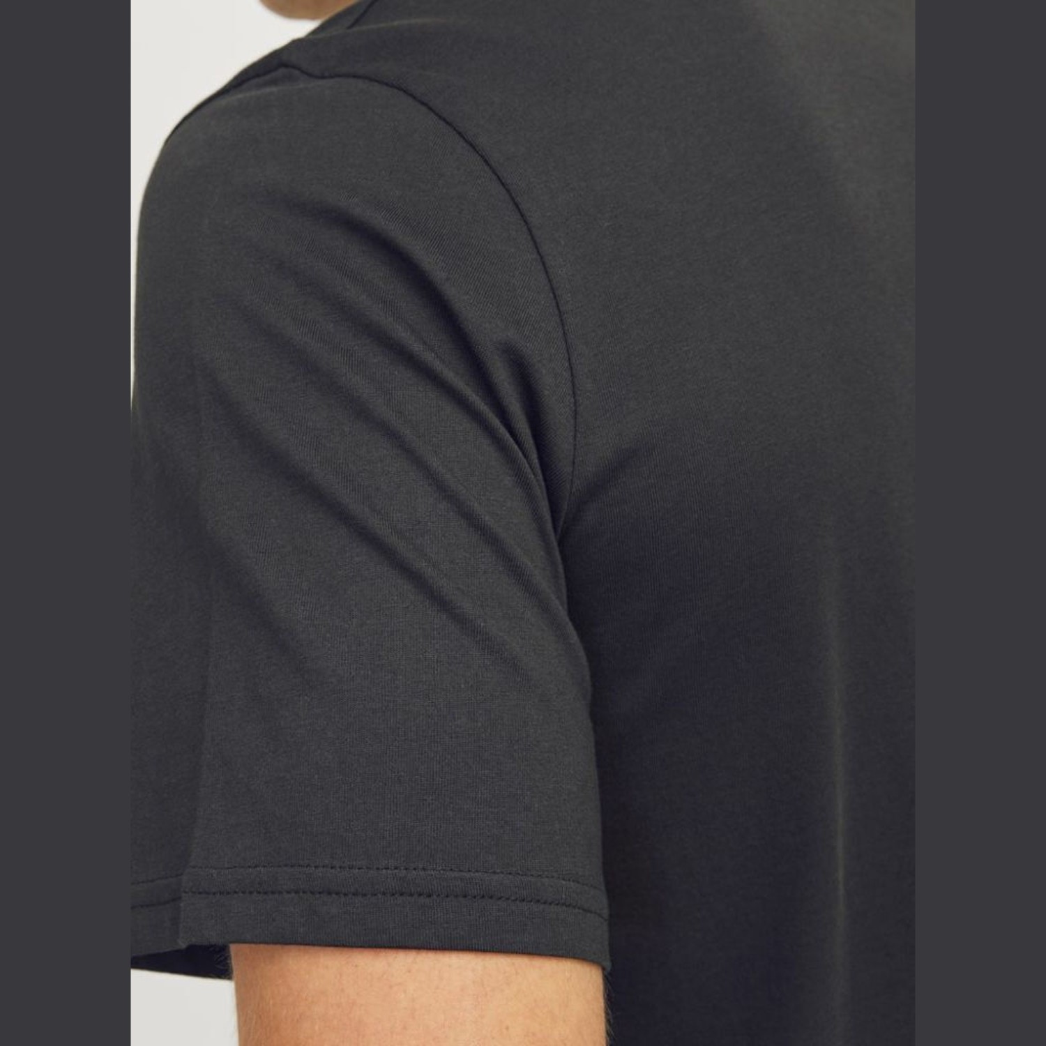 Ανδρικό Κοντομάνικο T-Shirt με Λογότυπο JJ REBEL